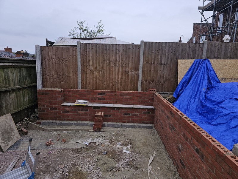 [image] Green oak Gazebo with handmade clay tiled roof photo